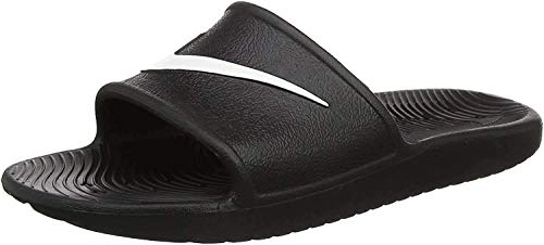 Nike Wmns Kawa Shower, Zapatos de Playa y Piscina Mujer, Negro (Black/White 001), 40.5 EU