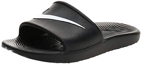 Nike Wmns Kawa Shower, Zapatos de Playa y Piscina Mujer, Negro (Black/White 001), 40.5 EU