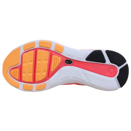 Nike Wmns Lunarglide+ 5, Zapatillas de Running Mujer, Naranja (LSR Crmsn/White-LGN Rd-ATMC MN), 38 1/2