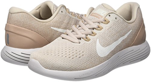 Nike Wmns Lunarglide 9, Zapatillas de Running Mujer, Beige (Arena Desierto/Arena/Gris Vasto/Vela 005), 36.5 EU