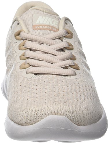 Nike Wmns Lunarglide 9, Zapatillas de Running para Mujer, Beige (Desert Sand/Sail/Sand/vast Gre 005), 44 EU