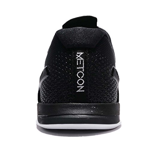 Nike Wmns Metcon 4, Zapatillas de Gimnasia Mujer, Negro (Black/Metallic Silver/White/Volt Glow 001), 42.5 EU