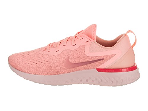 Nike Wmns Odyssey React, Zapatillas de Running para Mujer, Rosa (Korall/Weiß Korall/Weiß), 36.5 EU