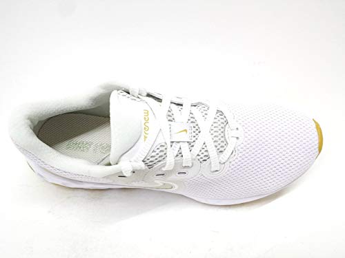 Nike Wmns Renew Ride 2, Zapatillas para Correr Mujer, Platinum Tint Mtlc Gold Star White Gum Lt Brown, 40 EU