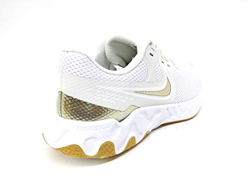 Nike Wmns Renew Ride 2, Zapatillas para Correr Mujer, Platinum Tint Mtlc Gold Star White Gum Lt Brown, 40 EU