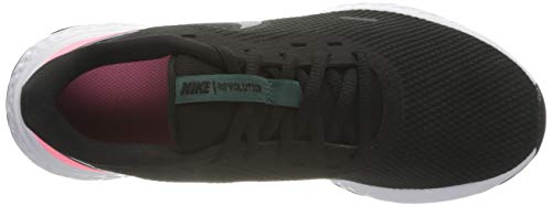 Nike Wmns Revolution 5, Zapatillas para Correr Mujer, TM Best Grey Dk Atomic Teal Sunset Pulse White, 40 EU