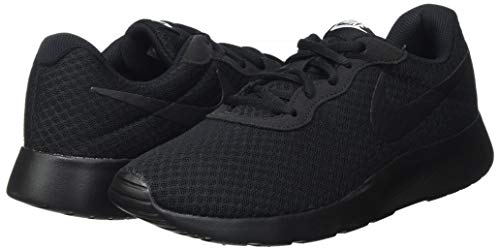 Nike Wmns Tanjun, Zapatillas de Deporte Mujer, Negro (Black/Black-White), 38 EU