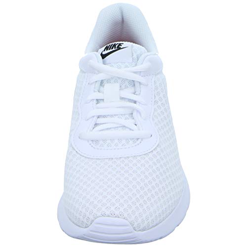 Nike Wmns Tanjun, Zapatillas Mujer, Blanco (White/White-Black), 40.5 EU