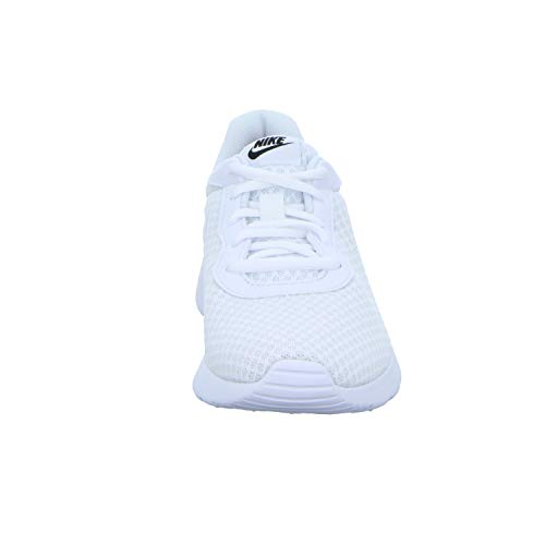Nike Wmns Tanjun, Zapatillas Mujer, Blanco (White/White-Black), 40.5 EU