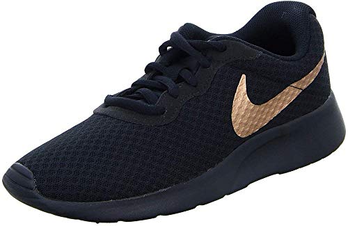 Nike Wmns Tanjun, Zapatillas para Correr Mujer, Negro (Black/Metallic Red Bronze), 39 EU