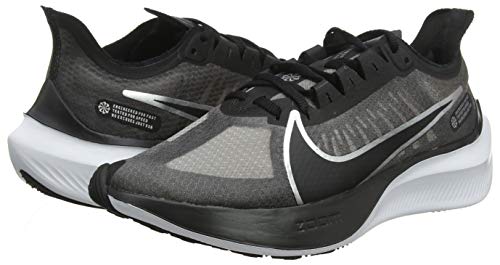 Nike Wmns Zoom Gravity, Zapatillas de Entrenamiento Mujer, Negro (Black/Metallic Silver/Wolf Grey/White 002), 37.5 EU