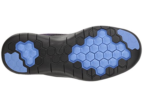 Nike WmnsFlex 2018 RN, Zapatillas para Mujer, Multicolor (Black/Black/Royal Pulse/Deep Royal Blue 001), 39 EU
