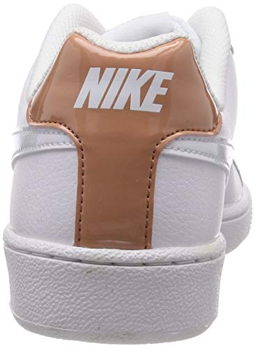 Nike Women's Court Royale Shoe, Zapatillas de Gimnasia Mujer, Multicolor (White/White/Rose Gold 116), 42 EU