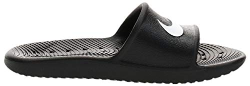 Nike Women's Kawa Shower Sandal, Zapatos de Playa y Piscina Mujer, Negro (Black/White 001), 35.5 EU