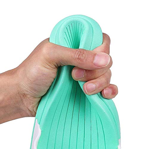 Niña Niño Chanclas Zapatos de Playa y Piscina para Chicas Sandalias Mujer Verano Zapatillas de casa,Verde_sandía,33-34 EU/Etiqueta 34-35