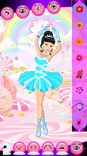 Niñas Bailarina Juegos De Vestir