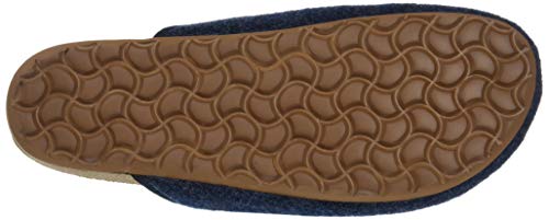 Nordikas Active, Zapatillas de Estar por casa con talón Abierto Hombre, Azul (Marino 010), 45 EU