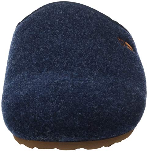 Nordikas Active, Zapatillas de Estar por casa con talón Abierto Hombre, Azul (Marino 010), 45 EU