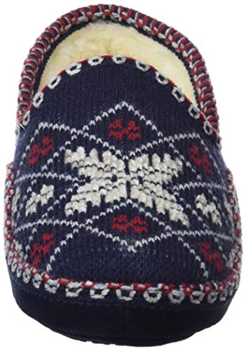 Nordikas Classic, Zapatillas de Estar por casa Mujer, Azul (Marino 010), 39 EU