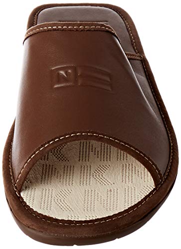 Nordikas D'Casa, Pantuflas Hombre, Marrón, 42 EU