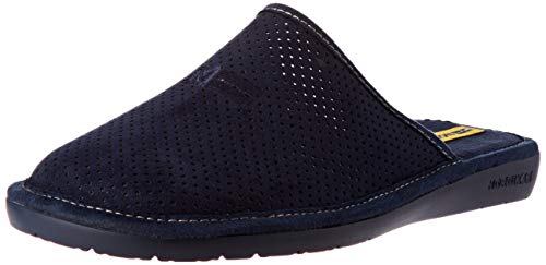 Nordikas D'Casa, Pantuflas para Hombre, Marino, 40 EU