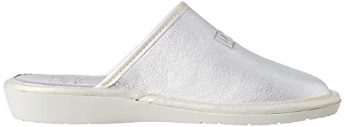 Nordikas D'Casa, Pantuflas para Mujer, Plata, 40 EU