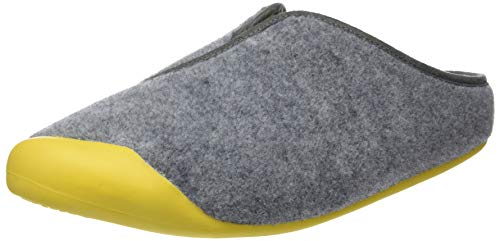 Nordikas Nix, Zapatillas de Estar por casa con talón Abierto Hombre, Gris (Gris 007), 43 EU