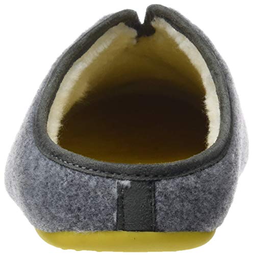 Nordikas Nix, Zapatillas de Estar por casa con talón Abierto Hombre, Gris (Gris 007), 43 EU