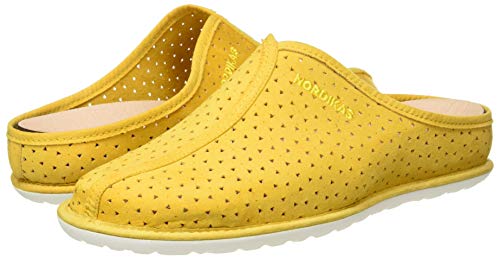 Nordikas Tex, Pantuflas Mujer, Amarillo, 40 EU