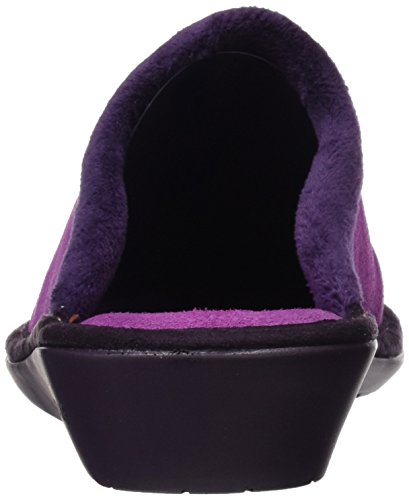 Nordikas Top Line, Zapatillas de Estar por casa con talón Abierto para Mujer, Morado (Orquidea 016), 40 EU