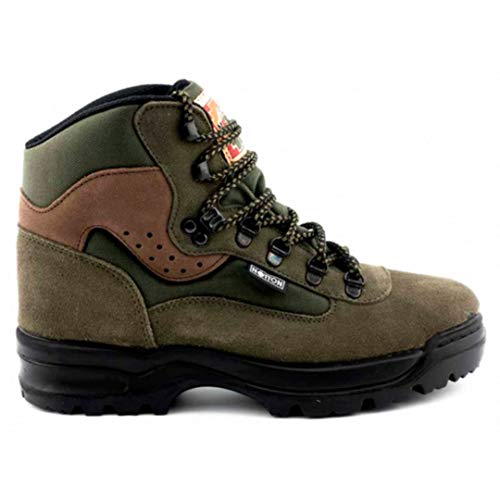 NOTTON 755 Botas Trekking - Cuero para: Hombre Color: Verde Talla: 43