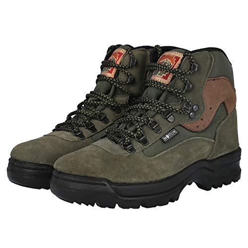 NOTTON 755 Botas Trekking - Cuero para: Hombre Color: Verde Talla: 43