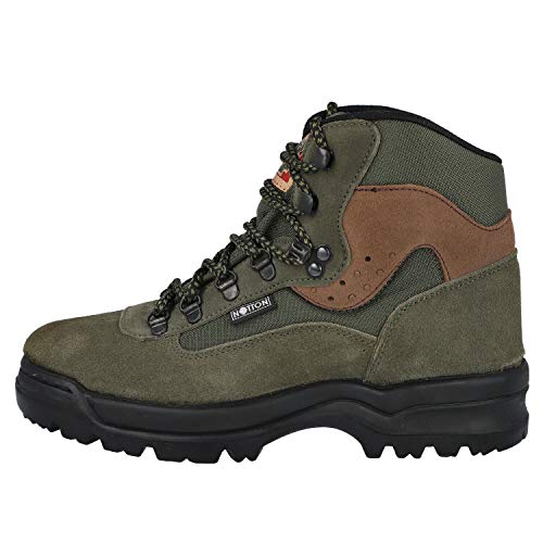NOTTON 755 Botas Trekking - Cuero para: Hombre Color: Verde Talla: 43