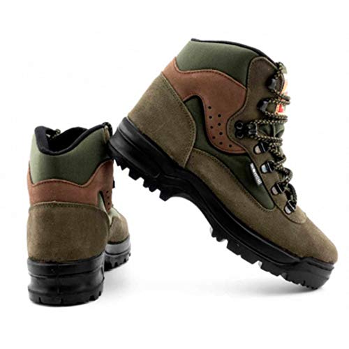 NOTTON 755 Botas Trekking - Cuero para: Hombre Color: Verde Talla: 43