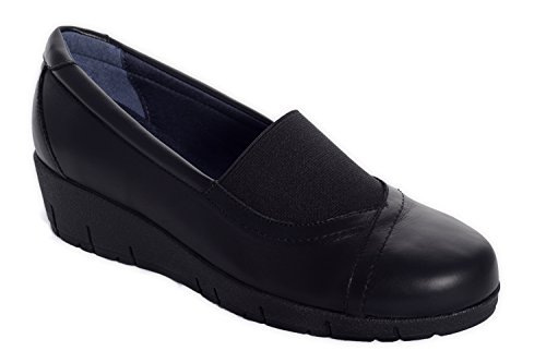 Oneflex Marie Negro - Zapatos anatómicos Profesionales cómodos para Mujer- Talla 39