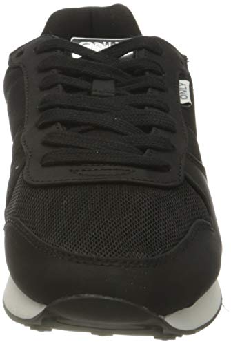 ONLY ONLSAHEL-4 Metallic Sneaker, Zapatillas Mujer, Negro, 41 EU