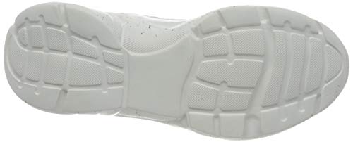 ONLY ONLSANNA-4 PU Chunky Sneaker, Zapatillas Mujer, White Detail W Glitter, 38 EU