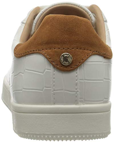 ONLY ONLSHILO-32 PU Croc Sneaker, Zapatillas Mujer, Blanco, 40 EU