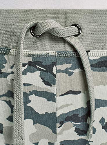 oodji Ultra Mujer Pantalones de Punto con Cordones, Verde, L