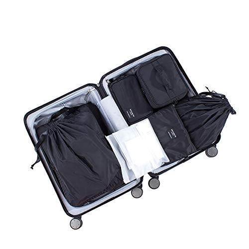 Organizador De Equipaje Impermeable Organizadores De Viajes para Maletas Bolsas Organizador Maleta Bolsas Almacenamiento De Viaje Conjunto Ropa Interior Zapatos Cosméticos Accesorios 10pcs