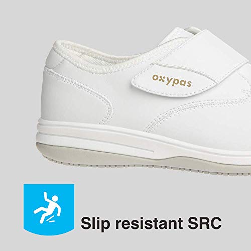 Oxypas Medilogic Emily Slip-resistant, Antistatic Nursing Shoe, White (Wht), 5 UK (38 EU)