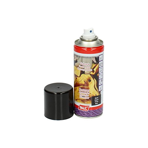 PALC - Renovador Colores Spray Ante Nobuck Tintar 200 Mililitros ( Negro )