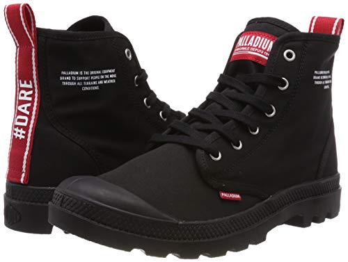 Palladium Hi Du C U, Zapatillas Altas Unisex Adulto, Negro (Black 315), 37 EU