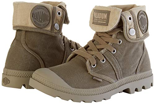 Palladium Us Baggy W F, Zapatillas Altas Mujer, Verde (Dusky Green/Safari U66), 39.5 EU