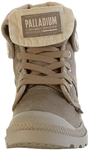 Palladium Us Baggy W F, Zapatillas Altas Mujer, Verde (Dusky Green/Safari U66), 39.5 EU