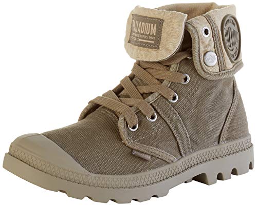 Palladium Us Baggy W F, Zapatillas Altas Mujer, Verde (Dusky Green/Safari U66), 39.5 EU