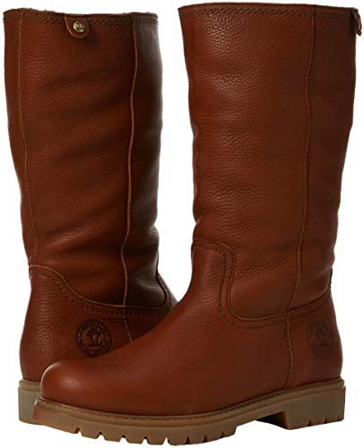 Panama Jack Bambina Igloo, Botas Altas para Mujer, Marrón (Cuero B20), 37 EU