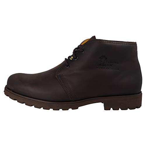 Panama Jack Bota Panama, Botas de piel con forro de piel, Hombre, Marrón, 47 EU