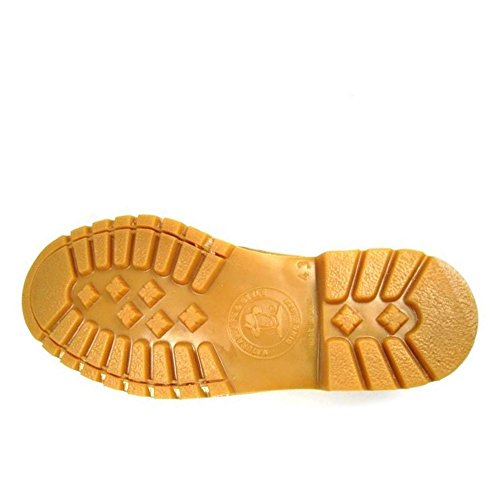 Panama Jack Bota Panama C1 - Náuticos de cuero hombre, amarillo - Gelb ( Napa Vintage), 40 EU