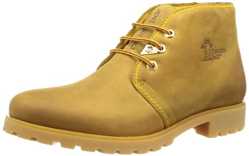 Panama Jack Bota Panama, Zapatos de Cordones Brogue Mujer, Amarillo (Vintage B1), 38 EU